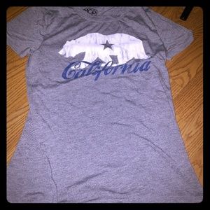 Grey, California t shirt